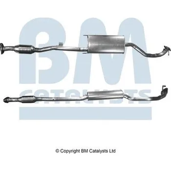 Výfukový systém Katalyzátor BM CATALYSTS BM92690H