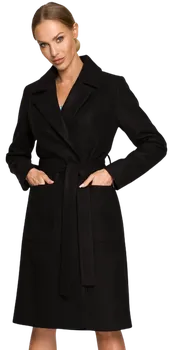 Dámský kabát Moe M708 černý