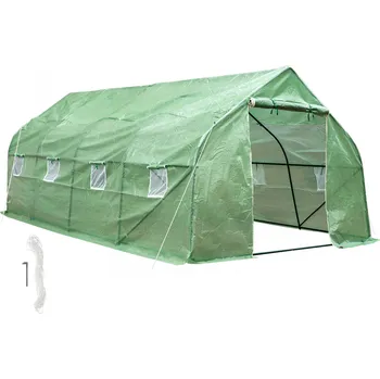 Fóliovník tectake 402265 6 x 3 x 2,05 m