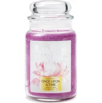 Svíčka Village Candle Once Upon a Time 645g - velká vonná svíčka ve skle Bylo nebylo
