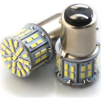 Autožárovka Rabel BAY15D 50 smd 3014 P21/W5 1157 bílá