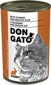 Krmivo pro kočku Don Gato Cat Adult konzerva Rabbit 415 g