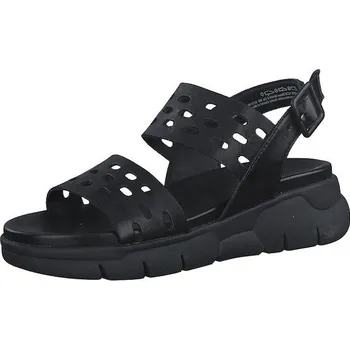 Dámské sandále DÁMSKÉ SANDÁLY MARCO TOZZI 2-28757-28 001 ČERNÁ Barva: Černá, Velikost: 36