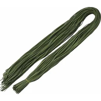 Řetízek Kožený řemínek barva zelená 1 m 1 m x 2,8 mm