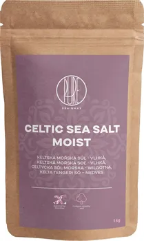 Kuchyňská sůl BrainMax Pure Keltská mořská sůl vlhká 1 kg