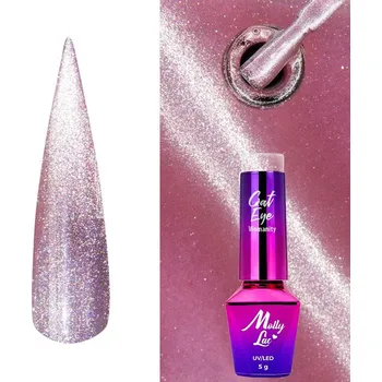 Lak na nehty Molly Lac UV/LED Lak na nehty Třpyt č.441 5 g