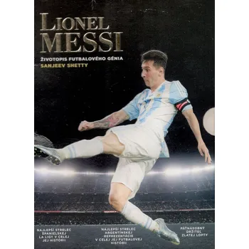 Literární biografie Lionel Messi - Sanjeev Shetty [SK] (2017, pevná)