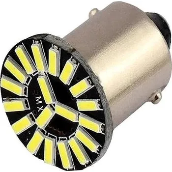Autožárovka Rabel 24V BA15S 19 smd T 4014 P21W 1156 bílá