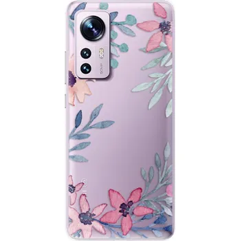 Pouzdro na mobilní telefon Odolné silikonové pouzdro iSaprio - Leaves and Flowers - Xiaomi 12 / 12X