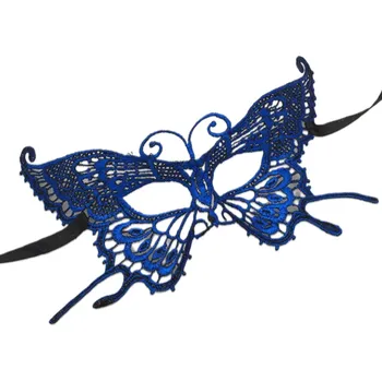 Karnevalová maska Amparo Miranda® Škraboška PM029B Blue