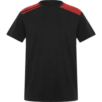 Pánské oblečení ROLY Tričko Expedition, krátký rukáv, pánské E8411-0260-XXXL 3XL Černá/červená