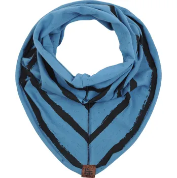 Nákrčník modrý pruhovaný bavlněný nákrčník s cípem