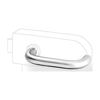 Dveřní kování ACT SERVIS ACT - Una EasyClick klika pár bez rozet nerez