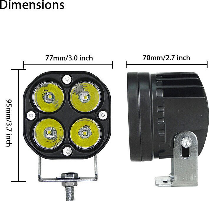 LED světlo pracovní 40W
