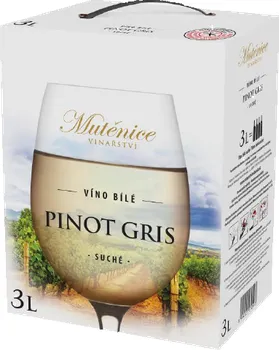 Víno Vinařství Mutěnice Jumbo BIB Pinot Gris 3 l