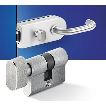 Vložka do dveří ACT SERVIS ACT - Knoflíková vložka pro skl. dveře Varianta: Vložka 17/26K, Povrch: Niklová