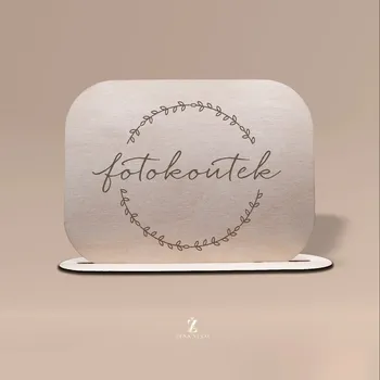 Svatební dekorace Svatební cedulka FOTOKOUTEK - LÍSTKY