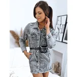 Dámské šaty DSTREET ŠEDÁ L