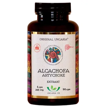 Přírodní produkt Uncaria Alcachofa Artychoke 265 mg