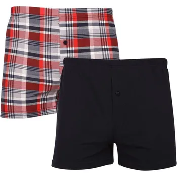 Pánské spodní prádlo 2 Pack Pánské bavlněné trenýrky Molvy MP 1066 M