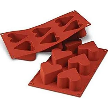 Forma na pečení Silikonová forma na pečení srdce - Silikomart