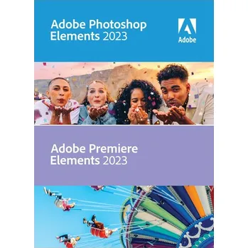 Grafický software Adobe Photoshop & Premiere Elements 2023 Win/Mac EN upgrade elektronická licence