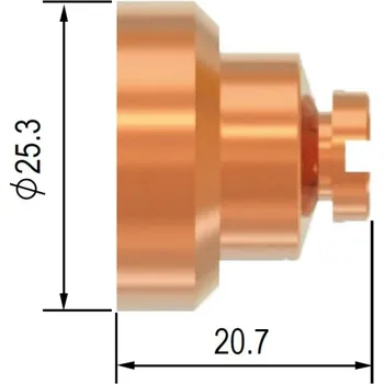 Příslušenství ke svářečce PARKER TORCHOLOGY Řezací nástavec PARKER SCP 120 (30-80 A) - kontaktní řezání s ochranou 5034