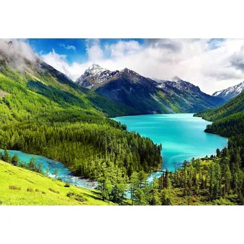 Diamantové malování Diamantové malování 70x48cm HORSKÁ SCÉNA