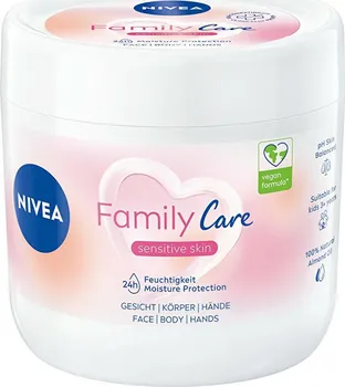 Tělový krém Nivea Family Care hydratační krém 450 ml
