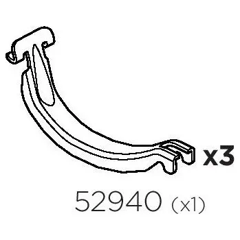 Příslušenství ke střešnímu nosiči Účko Thule 52940