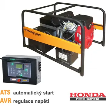 Elektrocentrála ALFA IN Záložní zdroj MEDVED GRIZZLI 14000 H AVR ATS 3.0212.01-1.ATS