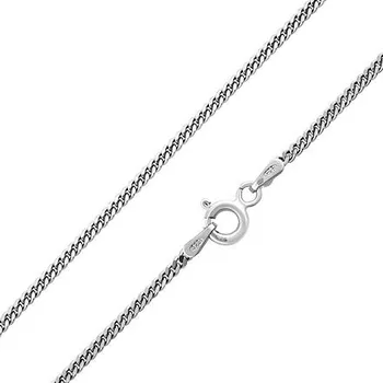 Řetízek Stříbrný řetízek CURB Pancer 1,6 mm vhodný na přívěsky varianta 50 cm TTTCB16-50 cm