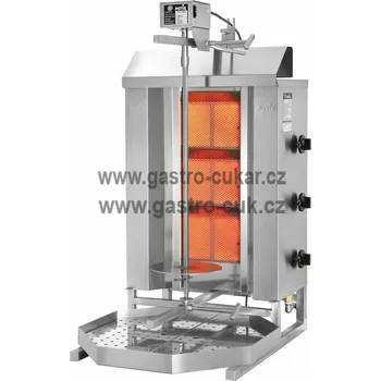 Kuchyňský gril POTIS GmbH & CO. KG Gyros gril plynový Potis GD3/MU
