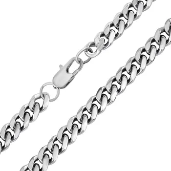 Šperk Moderní řetízek CURB z chirurgické oceli 9mm