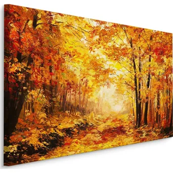 Obraz Plátno Les V Barvách Podzimu II. Varianta: 30x20