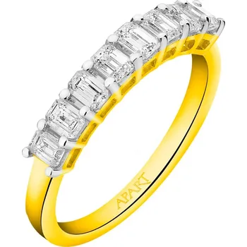 Prsten Zlatý prsten s diamanty - 0,80 ct - ryzost 585 - 160.536