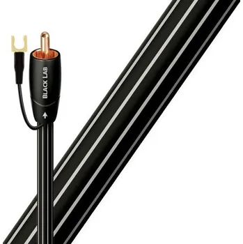 Audioquest Black Lab 16m (High End subwooferový kabel se zemnícím kabelem. 1x RCA - 1x RCA.)