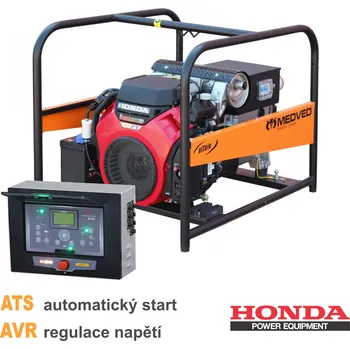 Elektrocentrála ALFA IN Záložní zdroj MEDVED GRIZZLI 16000 H AVR EFI ATS 3.0218.02.ATS