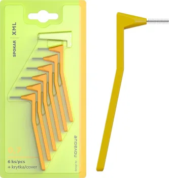 Mezizubní kartáček SPOKAR XML 0,7 mm 6 ks žluté