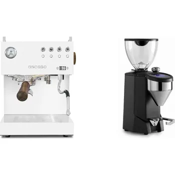 Kávovar Ascaso Steel DUO PID, White&Wood + Rocket Espresso FAUSTO 2.1,…