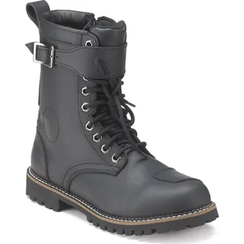 Moto obuv Kožené boty na motorku Kochmann Rider černé - 44