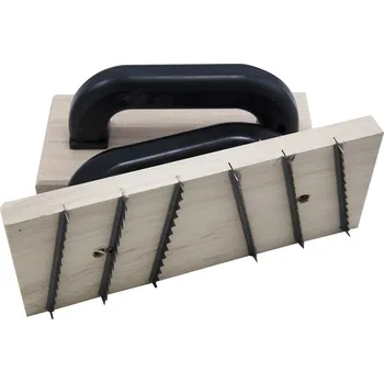 Zednické hladítko XTLINE Škrabák na Ytong hrubý | 250x96 mm