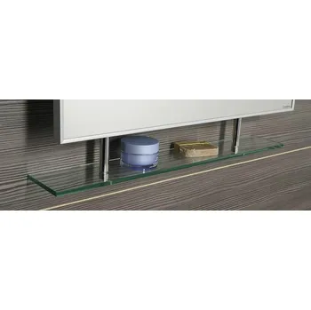 Koupelnový nábytek Sapho Police ke galerce 60 cm včetně chromovaných držáků (neobsahuje závitovou vložku M6/10 k zašroubování zespodu galerky)