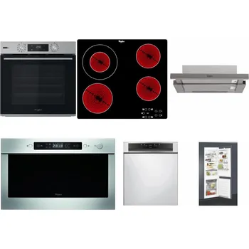 Domácí spotřebič WHIRLPOOL OMSK58HU1SX + WHIRLPOOL AKT 8130/NE + WHIRLPOOL AKR 5390/1 IX + WHIRLPOOL AMW 439 IX + WHIRLPOOL WBC 3C34 PF X + WHIRLPOOL ART 65031