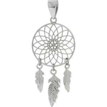 Přívěsek Přívěsek lapač snů z bílého zlata
