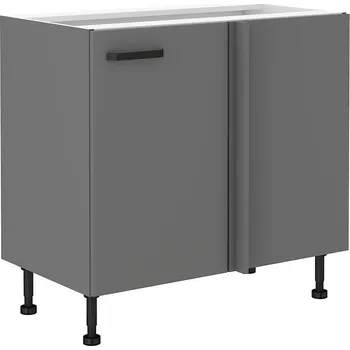 Kuchyňská linka Spodní skříňka rohová na nožičkách 105 DN 1F BB NESSA antracit