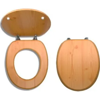 WC sedátko Novaservis Dýhované sedátko z lisovaného dřeva BOROVICE - umělá dýha (WC/BOROVICE) (WC/BOROVICE)