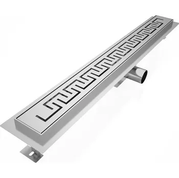 sprchový žlab Odtokový sprchový kanálek nerez Tec - Aztec 100 cm (C03100)