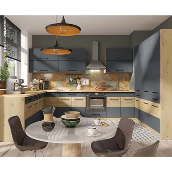 Kuchyňská linka Kuchyňská linka INFINITY s | 170x310 + 145 cm | artisan/šedá mat