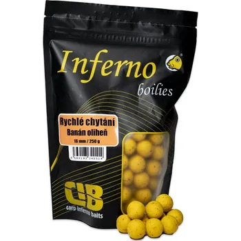 Carp Inferno Boilies 16 mm/250 g, banán/oliheň